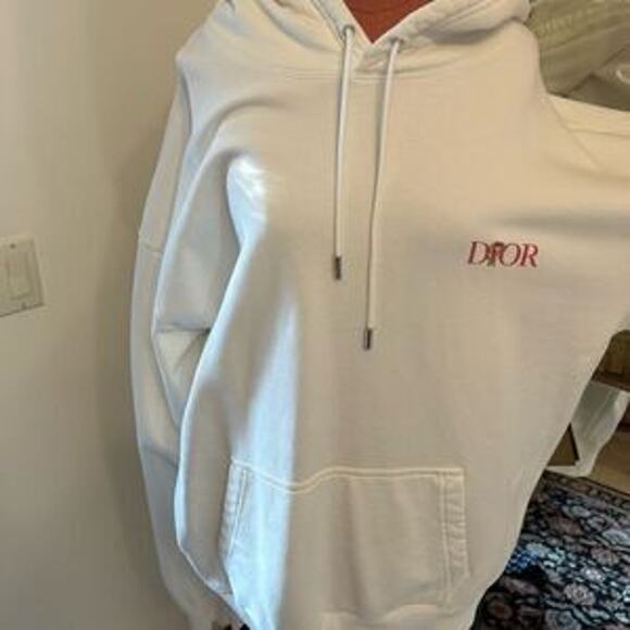 Men’s Dior Jardin flower hoodie size 3 XL made in Italy PRISTINE - Picture 8 of 9